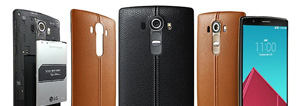 Новый смартфон LG G4 в кожаном корпусе