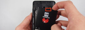 Замена батареи в Huawei U8833 Ascend Y300