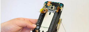 Замена батареи в HTC One M9