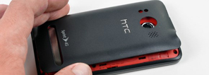 Замена задней крышки в HTC A9292 EVO 4G